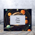 Eye of the Universe (AI) White Tabletop Photo Frame 4 x6  Front