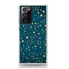 Star Golden Pattern Christmas Design White Gold Samsung Galaxy Note 20 Ultra Tpu Uv Case by Apen
