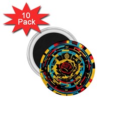 Therose 1 75  Magnets (10 Pack)  by DaMorClothingCompany