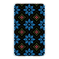 Flower Pattern Flora Floral Seamless Memory Card Reader (rectangular) by Salmanaz77