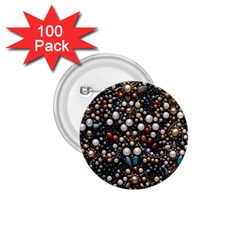 Pearls And Stones 1 75  Buttons (100 Pack)  by dedoma