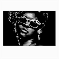 Afro Beauty Woman Portrait (ai+human) Postcards 5  X 7  (pkg Of 10) by dflcprintsclothing