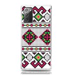 Ukrainian Folk Seamless Pattern Ethnic Ornament Border Element Traditional Samsung Galaxy Note 20 TPU UV Case Front