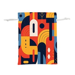 Abstract Pattern Lightweight Drawstring Pouch (s) by Bedest