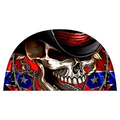 Confederate Flag Usa America United States Csa Civil War Rebel Dixie Military Poster Skull Anti Scalding Pot Cap by Ket1n9