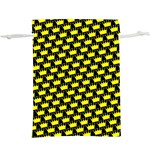 Royalty Inspired Crown Pattern Lightweight Drawstring Pouch (XL) Front
