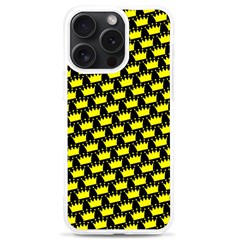 Royalty Inspired Crown Pattern Iphone 15 Pro Max Tpu Uv Print Case by ExtraAwesomeSauce