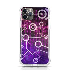 Cosmic Network Geometric Art Iphone 11 Pro 5 8 Inch Tpu Uv Print Case by ExtraAwesomeSauce