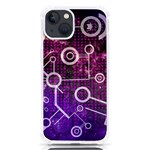 Cosmic Network Geometric Art iPhone 13 TPU UV Print Case Front