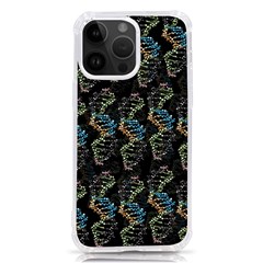 Multicolored Dna Strand Art Iphone 14 Pro Max Tpu Uv Print Case by ExtraAwesomeSauce