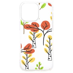 Tree Auntumn Leaf Iphone 15 Plus Tpu Uv Print Case by anzea