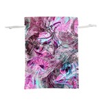  Blend on Pink Lightweight Drawstring Pouch (M) Back