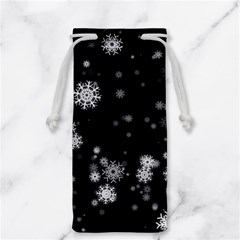 Christmas Snow Edge, Lights Jewelry Bag by kyorashop23