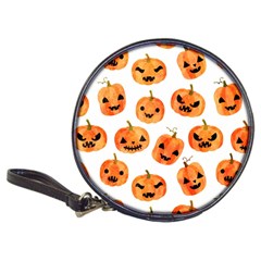 Orange Carved Pumpkins, Adoxali, Halloween Classic 20-cd Wallets by kyorashop23