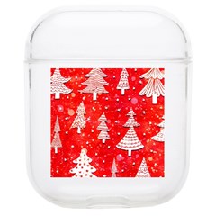 White And Red Trees, Adoxali, Christmas Soft Tpu Airpods 1/2 Case by kyorashop23