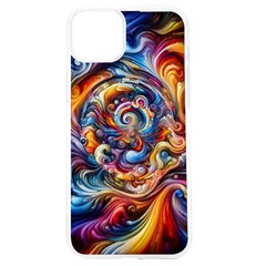 Dynamic Color Vortex Iphone 15 Tpu Uv Print Case by ExtraAwesomeSauce