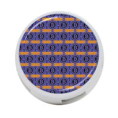 Bitcoin Logo Pattern 4-port Usb Hub (one Side) by ExtraAwesomeSauce