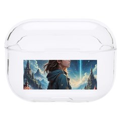 Enchanting Fantasy Night Sky Scene Hard Pc Airpods Pro Case by ExtraAwesomeSauce
