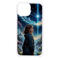 Enchanting Fantasy Night Sky Scene Iphone 13 Mini Tpu Uv Print Case by ExtraAwesomeSauce