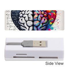 Brain Heart Math Memory Card Reader (stick) by Salmanaz77