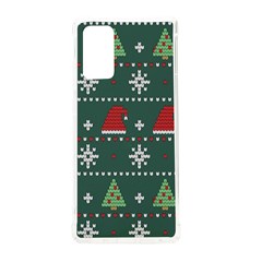 Beautiful Knitted Christmas Pattern Samsung Galaxy Note 20 Tpu Uv Case by Ket1n9