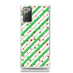 Christmas Paper Stars Pattern Texture Background Colorful Colors Seamless Samsung Galaxy Note 20 TPU UV Case Front