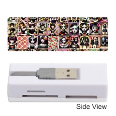 Spanish Gothic Girls Pattern Memory Card Reader (stick) by violetheavensky