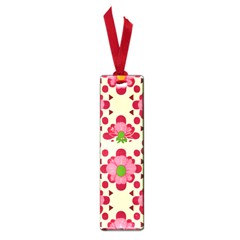Retro 1960s Flowers Pattern 4 Small Book Marks by violetheavensky