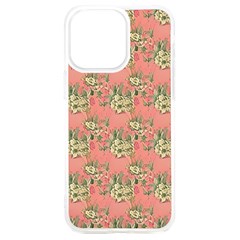 Retro 1880s Flowers Pattern 12 Iphone 15 Plus Tpu Uv Print Case by violetheavensky