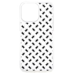 Fly Phot Motif Seamless Black And White Pattern Iphone 15 Pro Max Tpu Uv Print Case by dflcprintsclothing