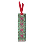 Retro 1880s Flowers Pattern 3 Small Book Marks Front