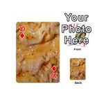 Homemade Flan Extreme Close-up Texture Playing Cards 54 Designs (Mini) Front - Diamond10