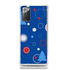 Christmas Pattern Tree Design Samsung Galaxy Note 20 Tpu Uv Case by Paksenen