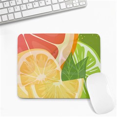 Citrus Fruit Healthy Vitamin Small Mousepad by Paksenen