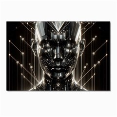 Robotics Robot Technology Future Postcards 5  X 7  (pkg Of 10) by Maspions