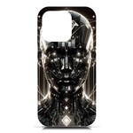Robotics Robot Technology Future iPhone 16 Pro Black UV Print PC Hardshell Case Front