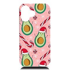 Avo Merry Christmas, Candies, Candy Cane Iphone 16 Black Uv Print Pc Hardshell Case by kyorashop23
