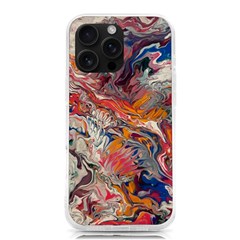 Abstract Flames Iphone 16 Pro Max Tpu Uv Print Case by kaleidomarblingart