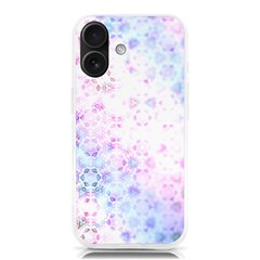 Digital Art Artwork Abstract Pink Purple Iphone 16 Tpu Uv Print Case by Dutashop