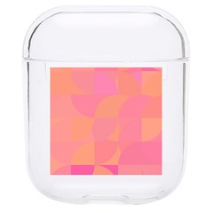 Geometric Pink Ocean  Hard Pc Airpods 1/2 Case by ConteMonfrey