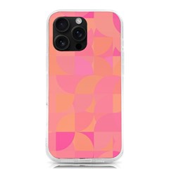 Geometric Pink Ocean  Iphone 16 Pro Max Tpu Uv Print Case by ConteMonfrey
