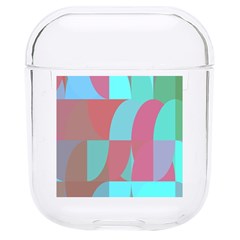 Geometric Ocean Purple Blue Pink Hard Pc Airpods 1/2 Case by ConteMonfrey