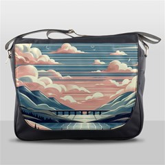 Artwork Painting Sculpture Nature Messenger Bag by Salmanaz77
