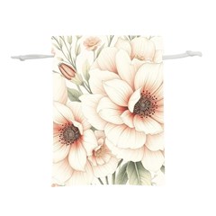 Floral Design 02 Lightweight Drawstring Pouch (s) by myclothy
