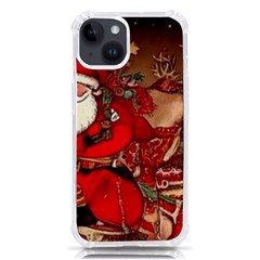 Christmas Art Iphone 14 Tpu Uv Print Case by myclothy
