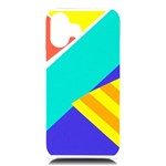 Geometric  Design 04 iPhone 16 Plus Black UV Print PC Hardshell Case Front