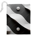 Geometric Design o6 Drawstring Pouch (4XL) Back