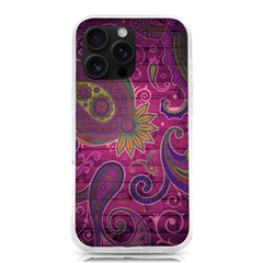 Abstract Purple Pattern Iphone 16 Pro Max Tpu Uv Print Case by Bedest