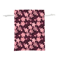 Cherry Blossoms Japanese Lightweight Drawstring Pouch (m) by HermanTelo