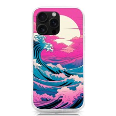 Waves Mountains Sky Iphone 16 Pro Max Tpu Uv Print Case by Grandong